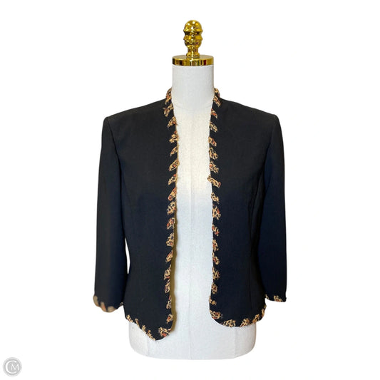 Blazer By Clothes Mentor In Black, Size: M