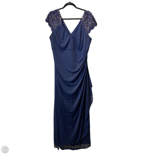Dress Designer By Xscape In Navy, Size: 18