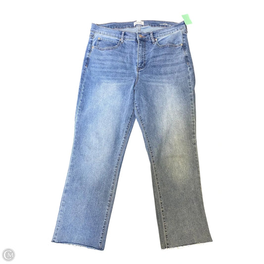 Jeans Skinny By Nicole Miller In Blue Denim, Size: 14