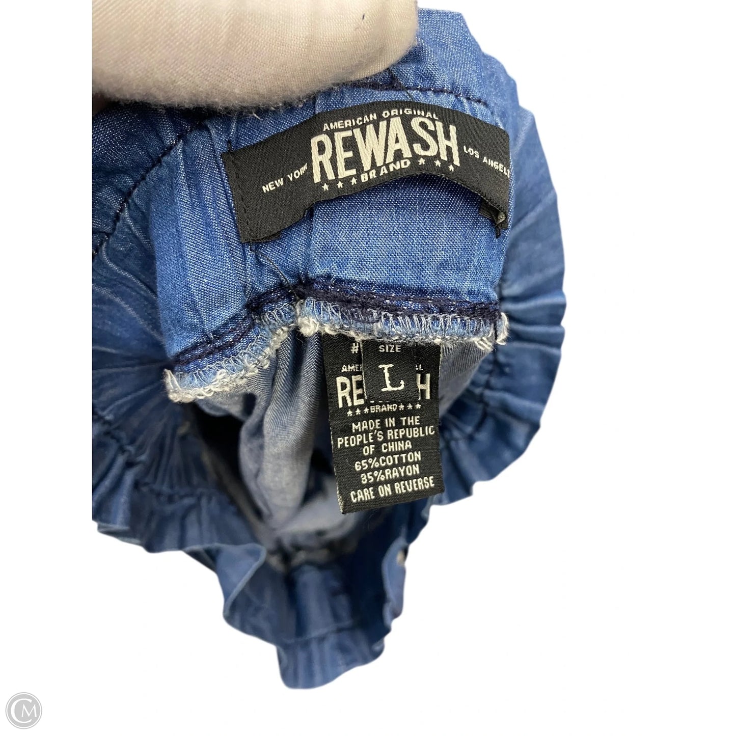 Pants Other By Rewash In Blue, Size: L
