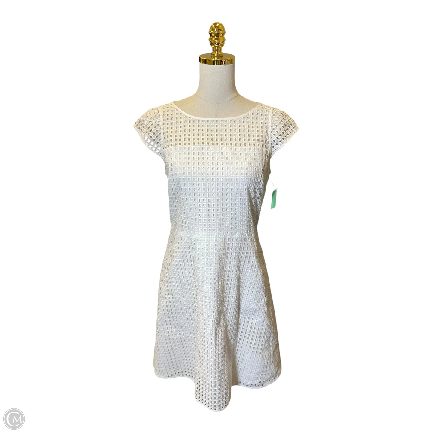 Dress Casual Midi By J. Crew In White, Size: 8