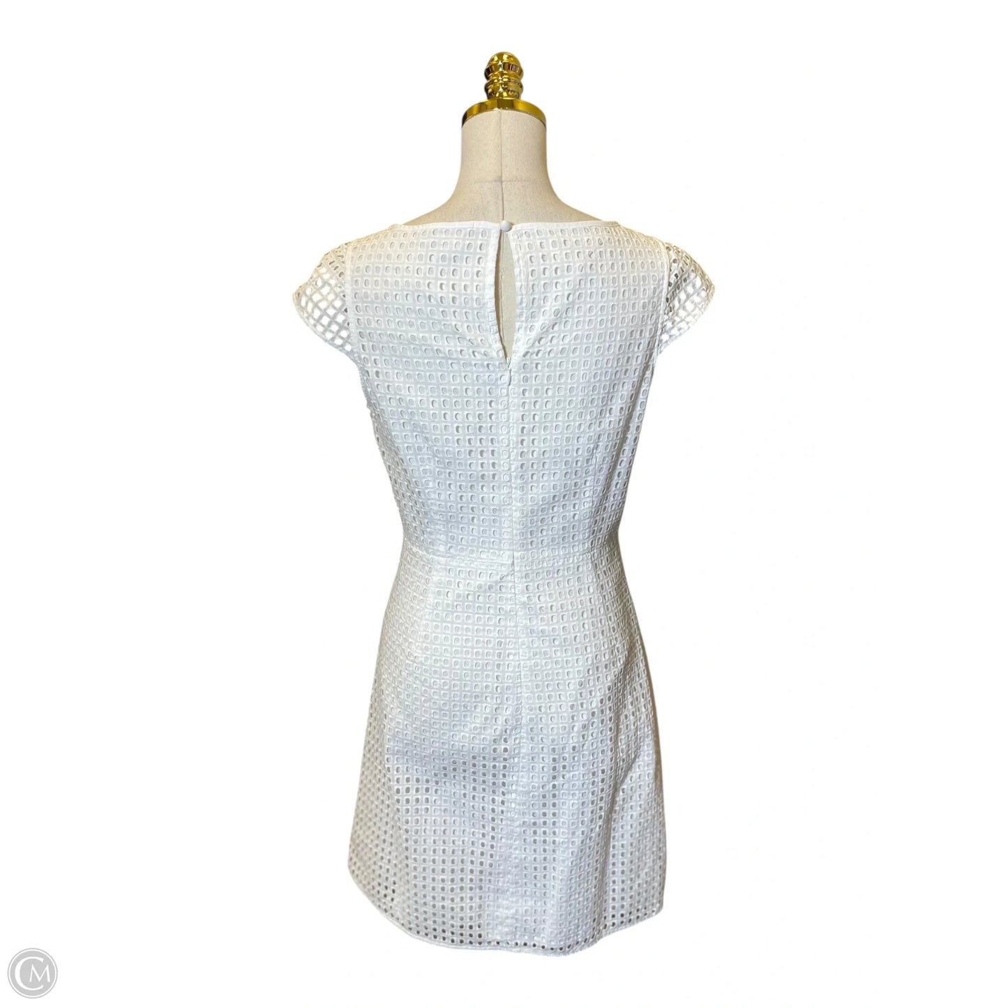 Dress Casual Midi By J. Crew In White, Size: 8