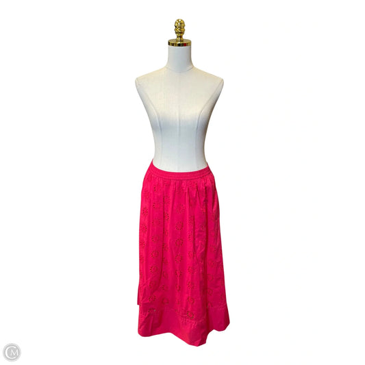 Skirt Maxi By J. Crew In Pink, Size: S