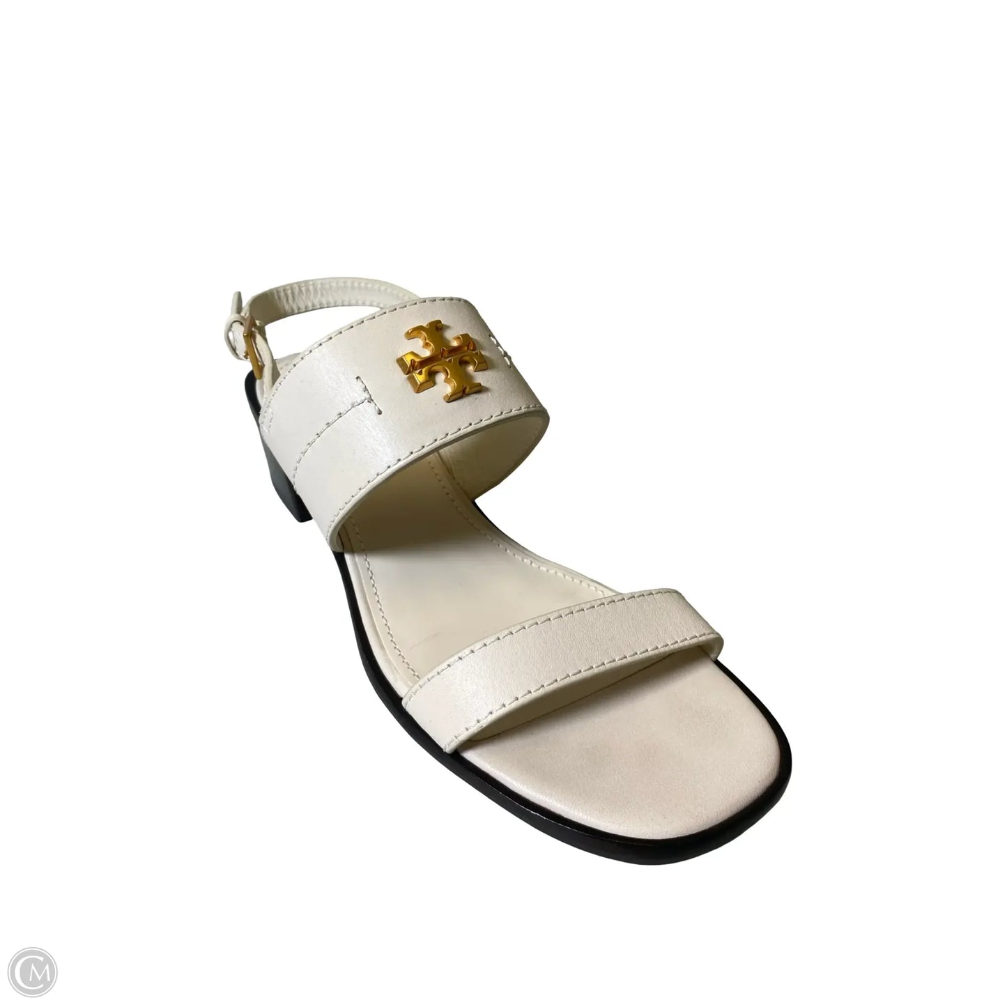 Sandals Designer By Tory Burch In Cream, Size: 8