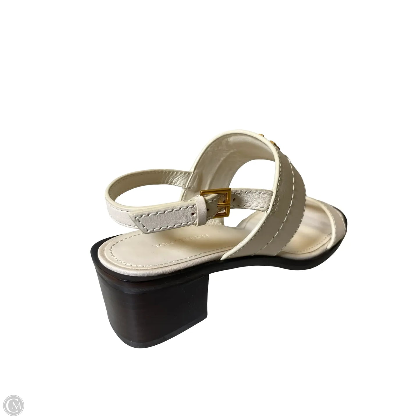 Sandals Designer By Tory Burch In Cream, Size: 8