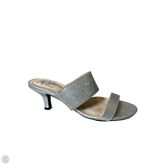 Shoes Heels Block By Life Stride In Silver, Size: 6.5