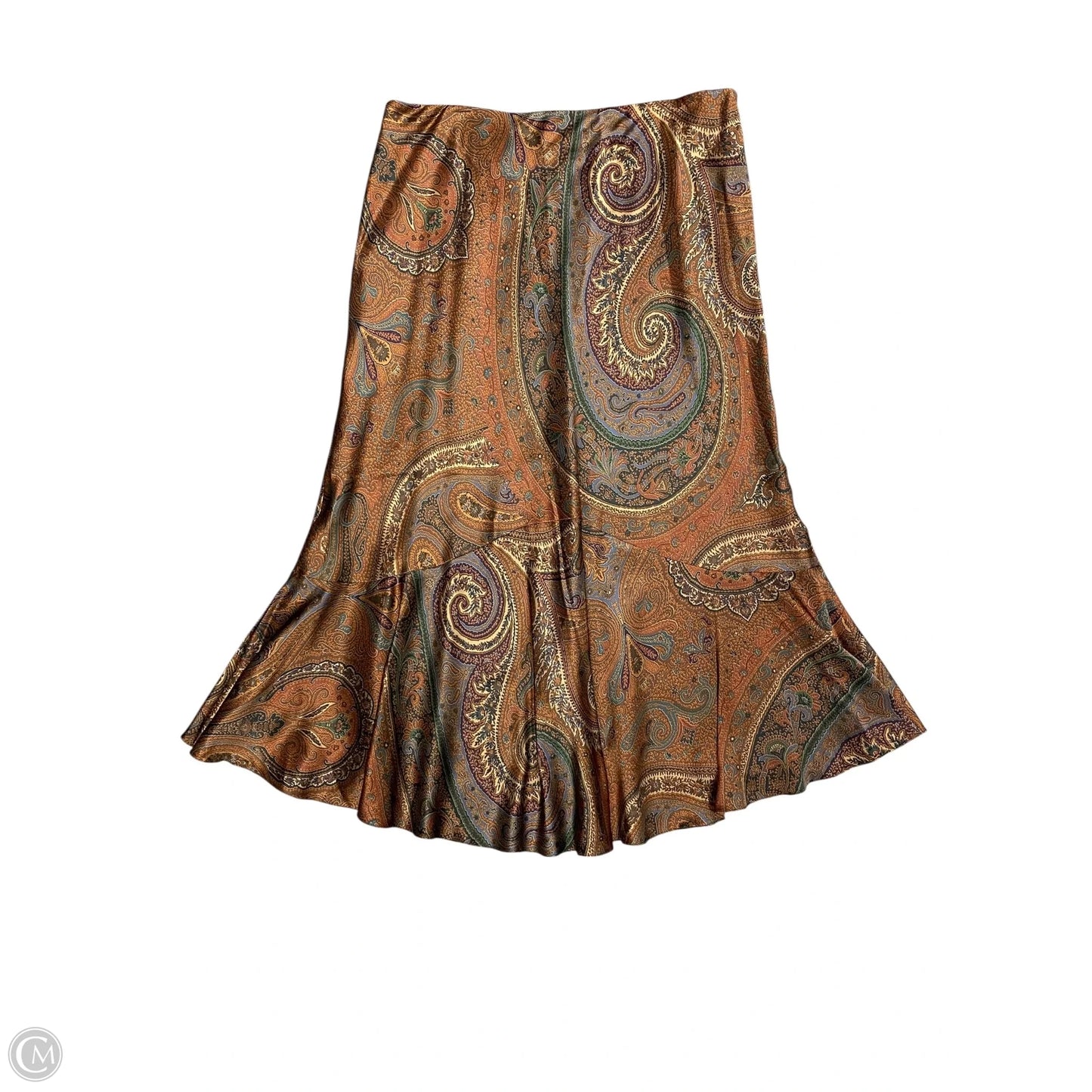 Skirt Maxi By Lauren By Ralph Lauren In Multi-colored, Size: 14