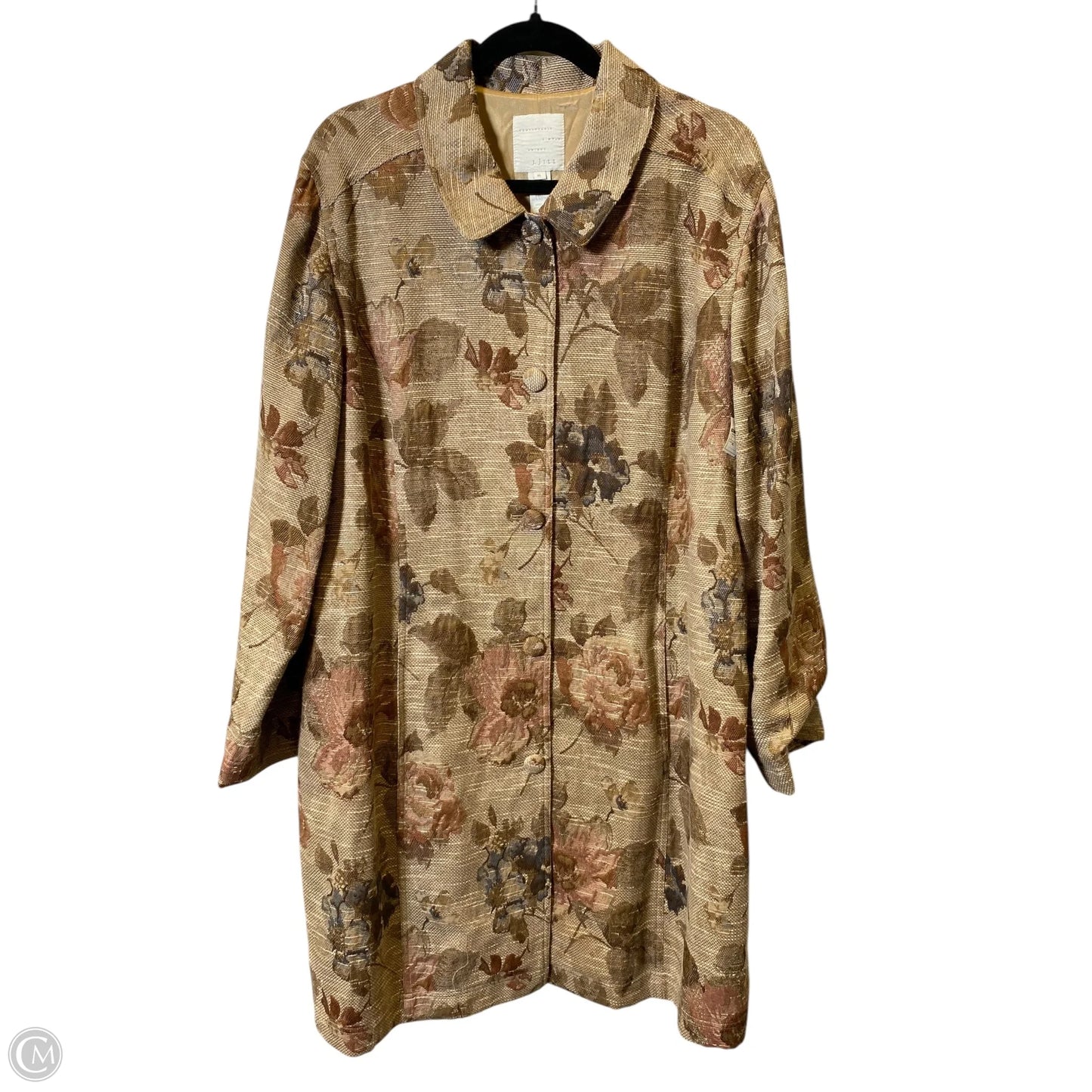 Jacket Moto By J. Jill In Multi-colored, Size: Xl