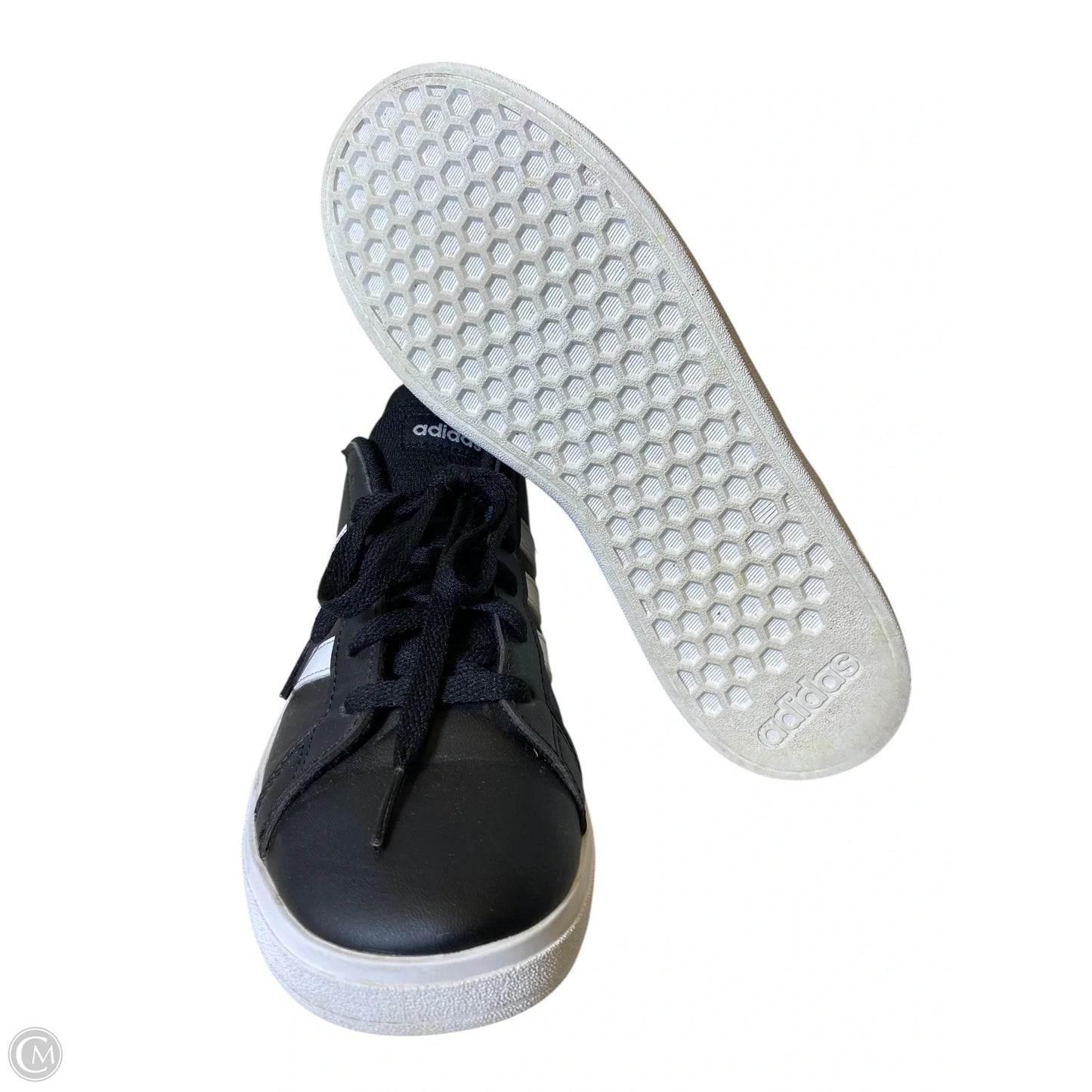Shoes Athletic By Adidas In Black & White, Size: 5.5