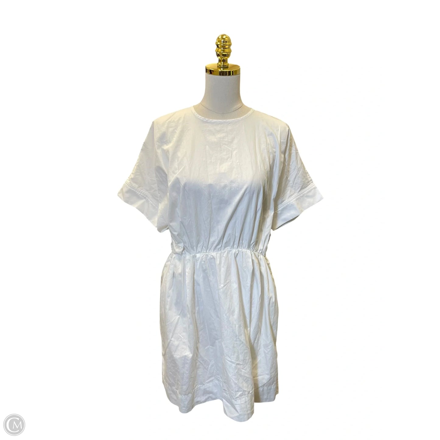 Dress Casual Midi By Banana Republic In White, Size: S
