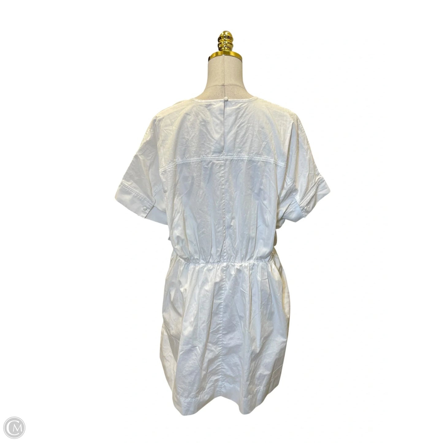 Dress Casual Midi By Banana Republic In White, Size: S