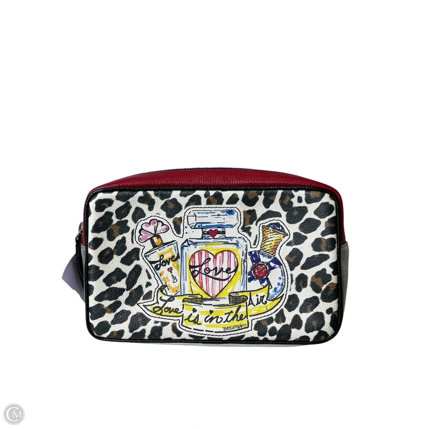Makeup Bag By Brighton, Size: Medium