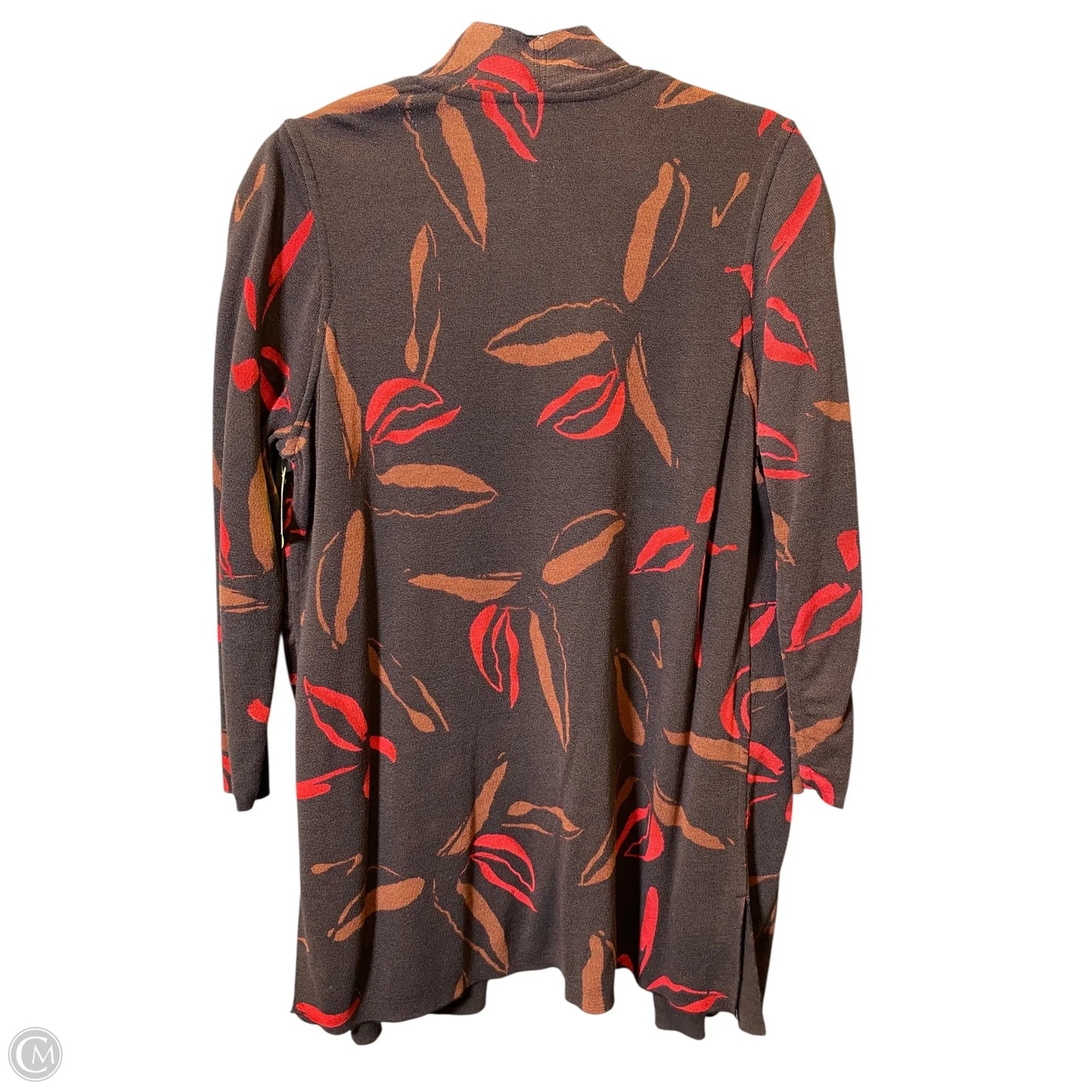 Sweater Cardigan By Chicos In Multi-colored, Size: L