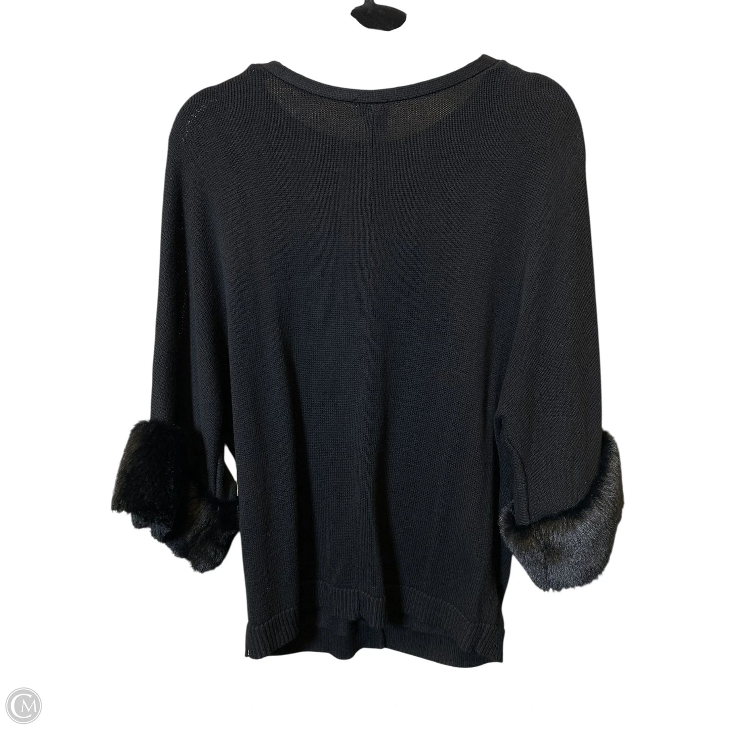 Sweater By Chicos In Black, Size: M