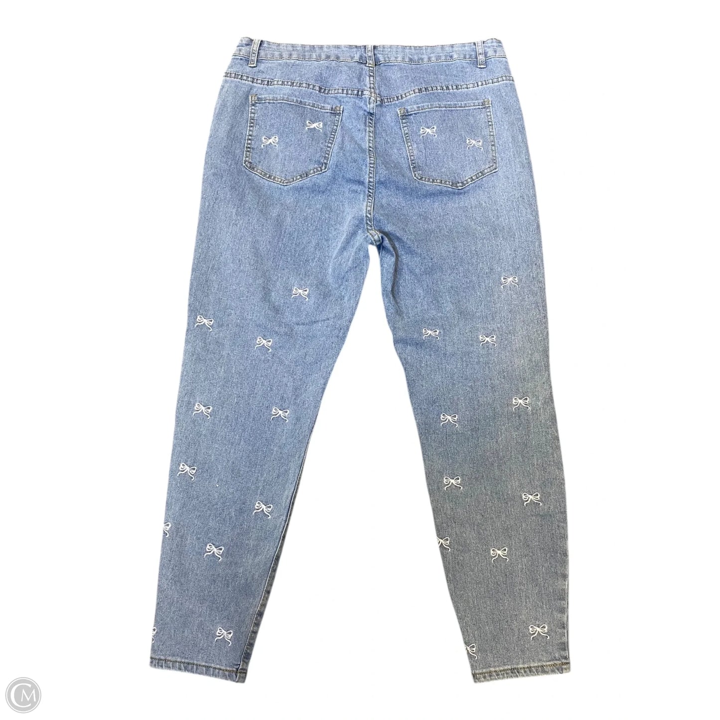 Jeans Straight By Clothes Mentor In Blue Denim, Size: 20