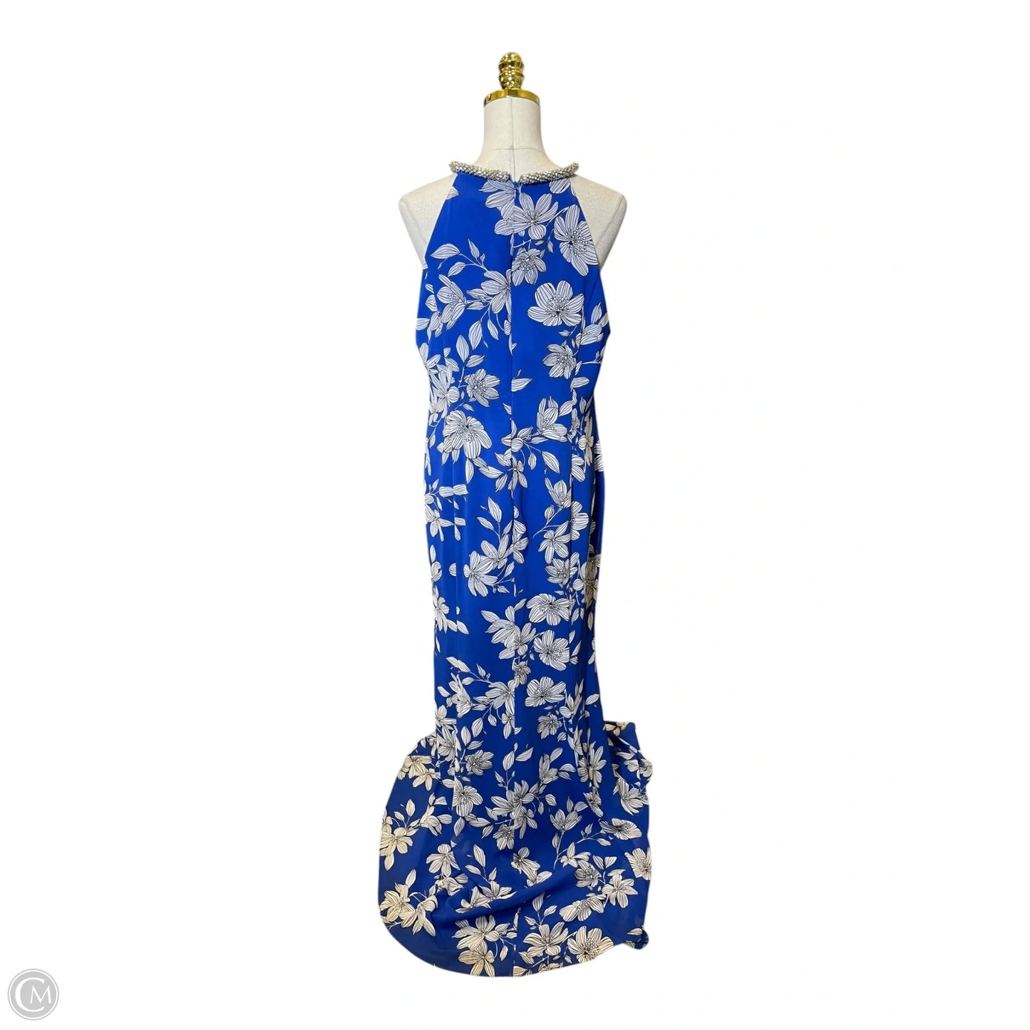 Dress Casual Maxi By Calvin Klein In Floral Print, Size: Xl