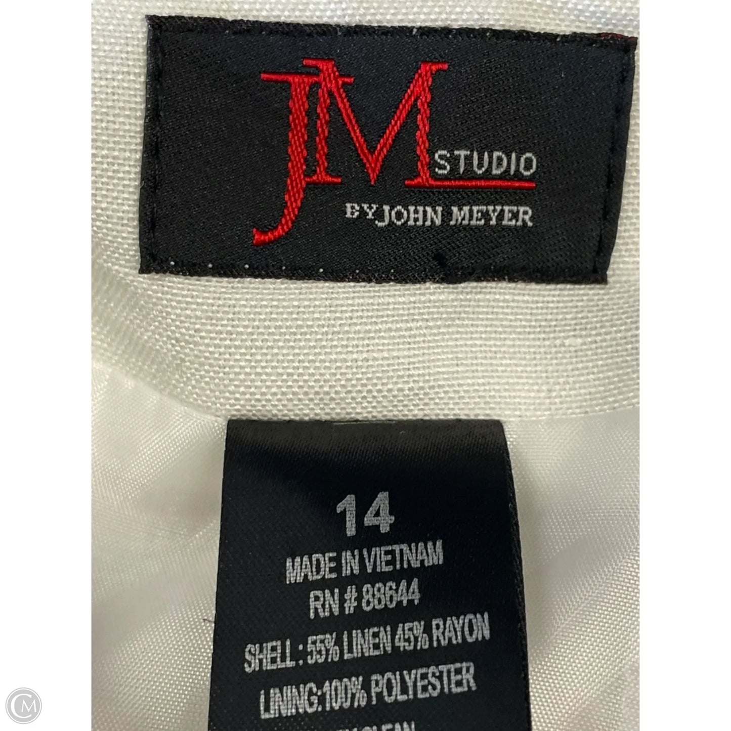 Skirt Maxi By John Meyer In Blue & White, Size: 14