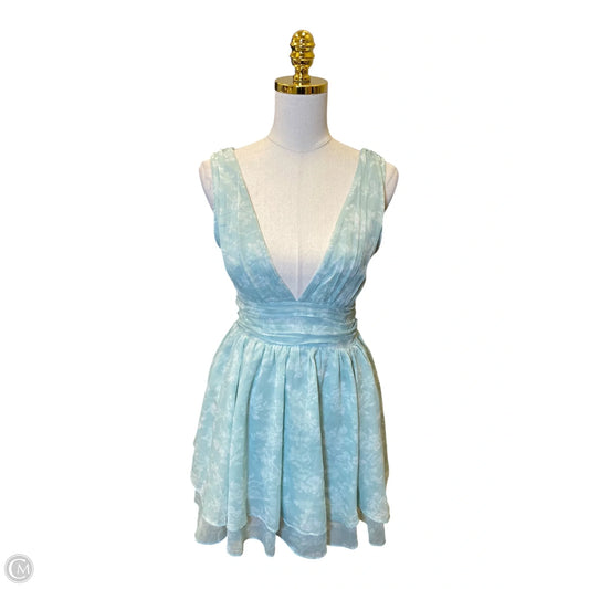 Dress Casual Midi By Abercrombie And Fitch In Teal, Size: S