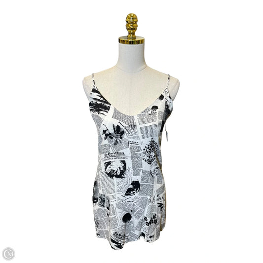 Dress Casual Midi By Reformation In Black & White, Size: S