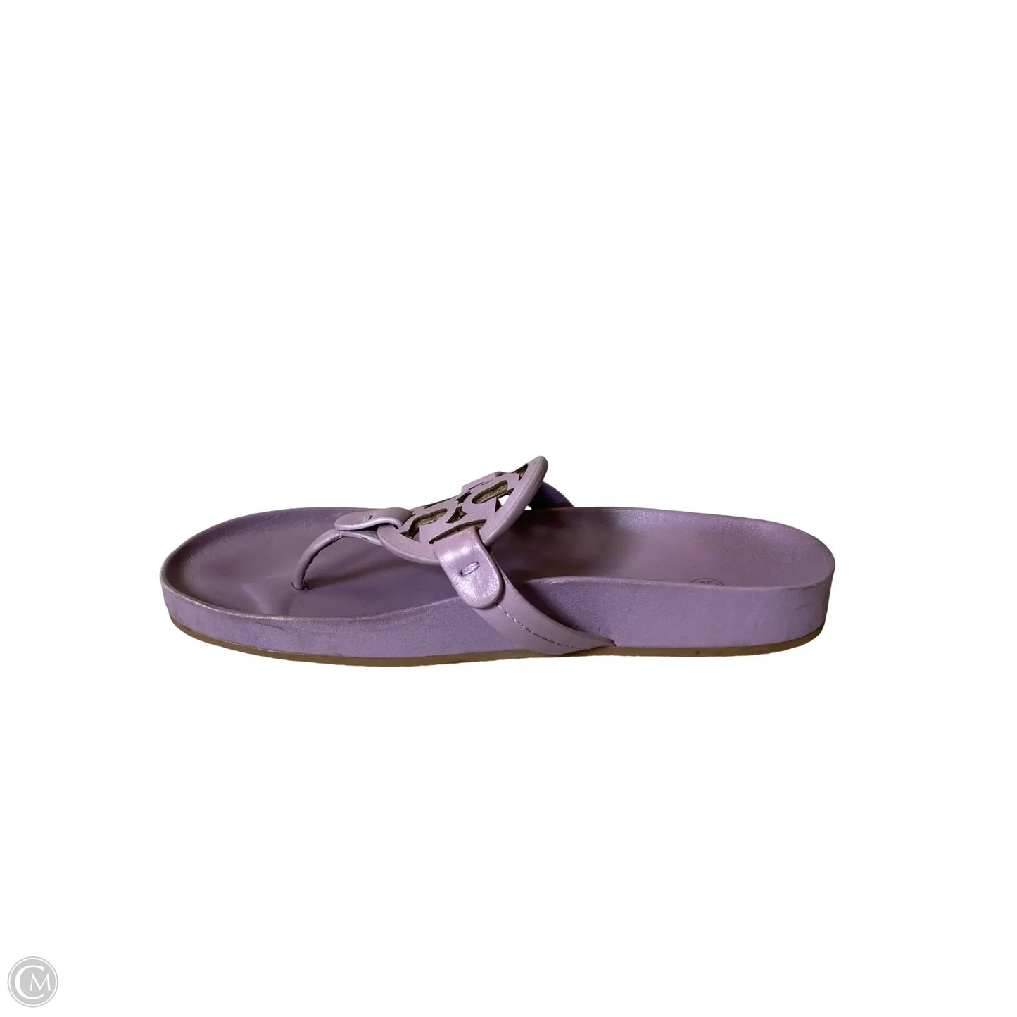 Sandals Designer By Tory Burch In Purple, Size: 7