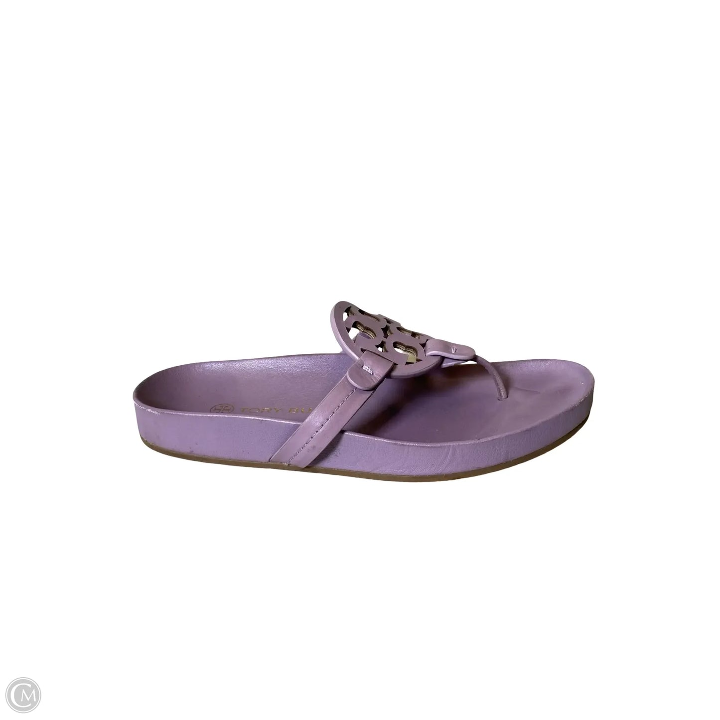 Sandals Designer By Tory Burch In Purple, Size: 7