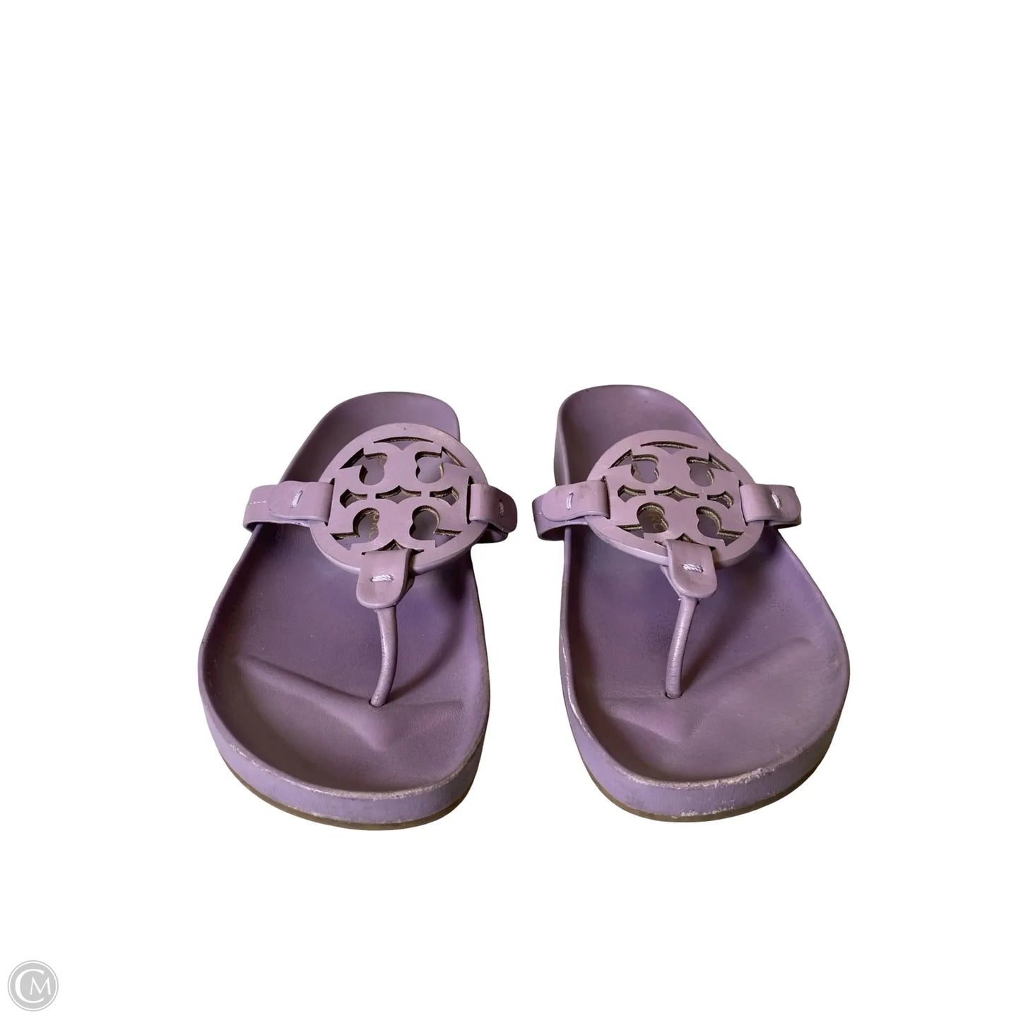 Sandals Designer By Tory Burch In Purple, Size: 7