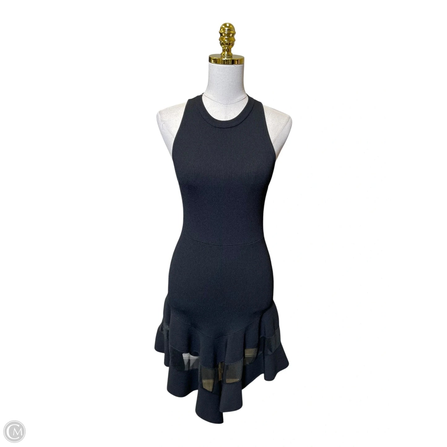 Dress Casual Midi By Clothes Mentor In Black, Size: S
