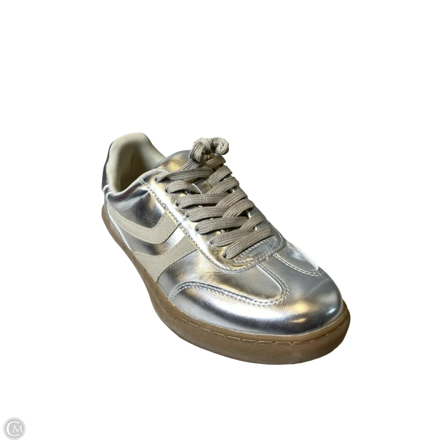Shoes Sneakers By Torrid In Silver, Size: 8.5