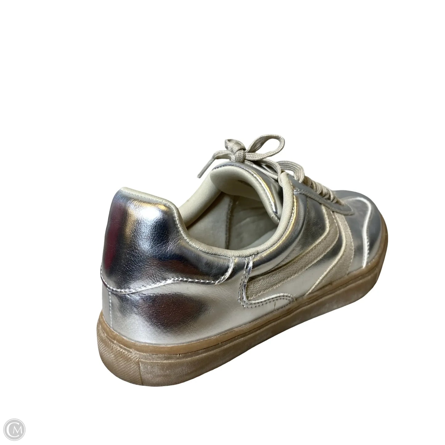 Shoes Sneakers By Torrid In Silver, Size: 8.5