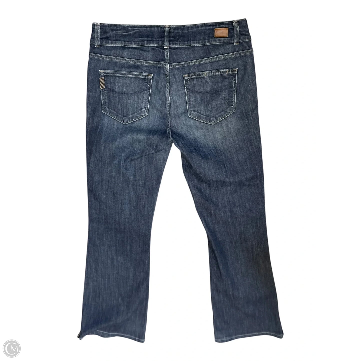 Jeans Boot Cut By Paige In Blue Denim, Size: 12