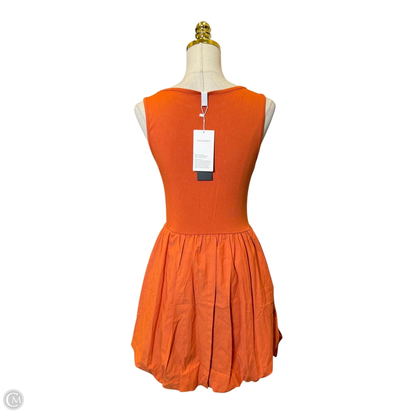 Dress Casual Midi By Prettygarden In Orange, Size: S