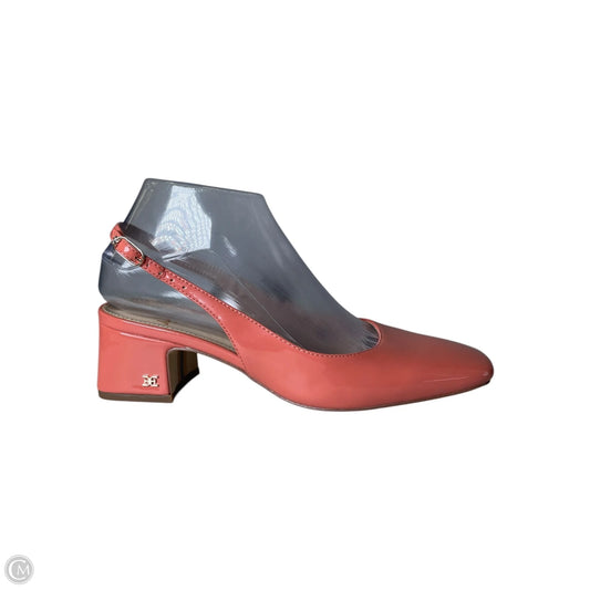 Shoes Heels Block By Sam Edelman In Coral, Size: 6.5