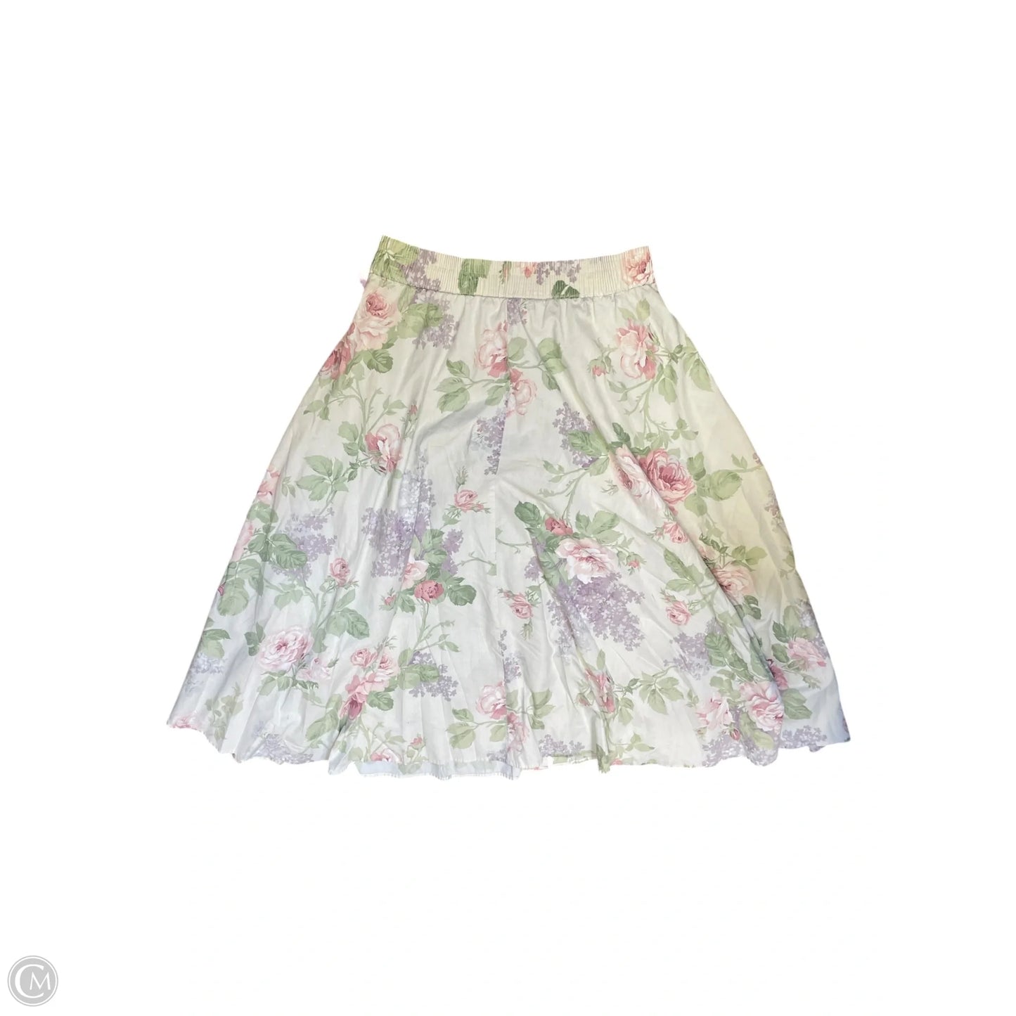 Skirt Maxi By Moda Intl In Floral Print, Size: M