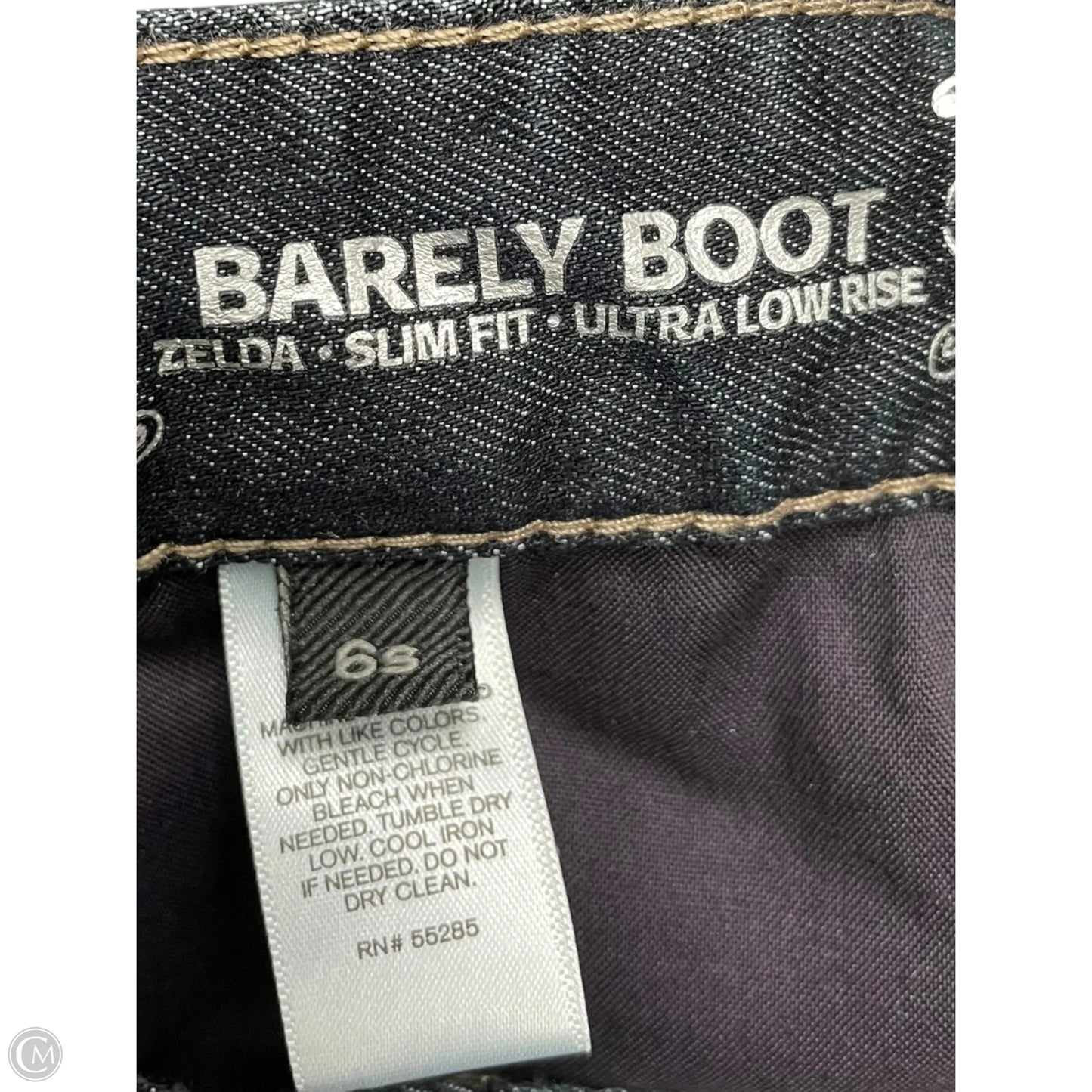Jeans Boot Cut By Express In Blue Denim, Size: 6