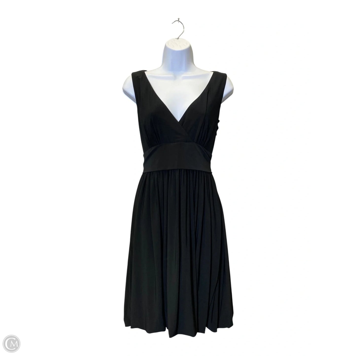 Dress Casual Midi By Loft In Black, Size: 6