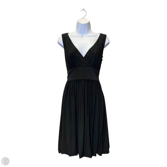 Dress Casual Midi By Loft In Black, Size: 6