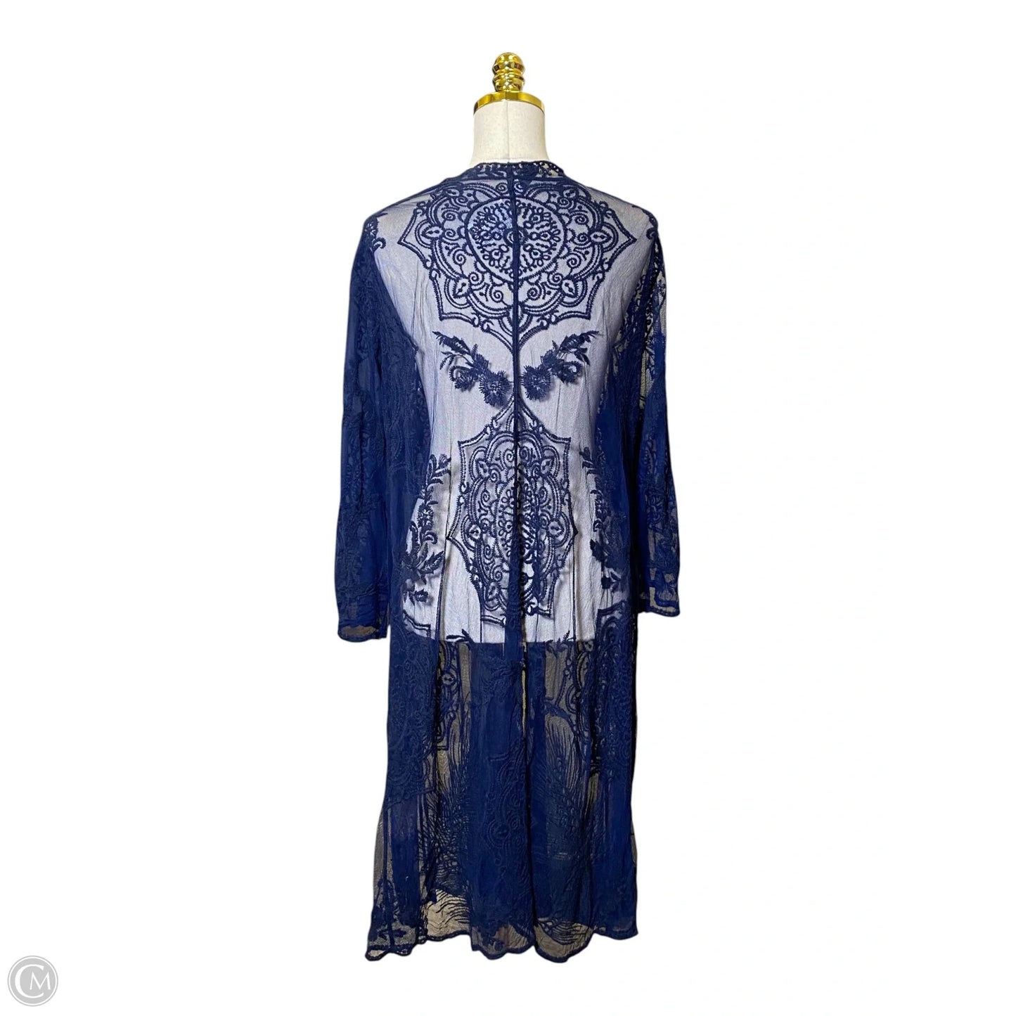 Kimono By Lane Bryant In Navy, Size: Xl