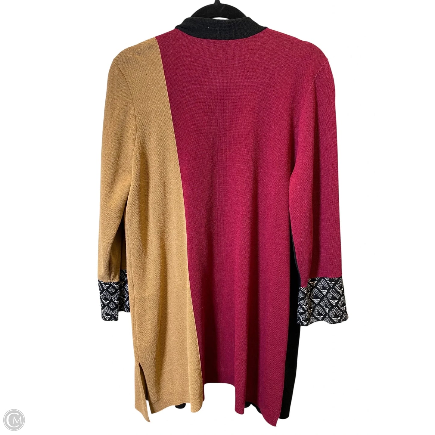 Sweater Cardigan By Chicos In Multi-colored, Size: L