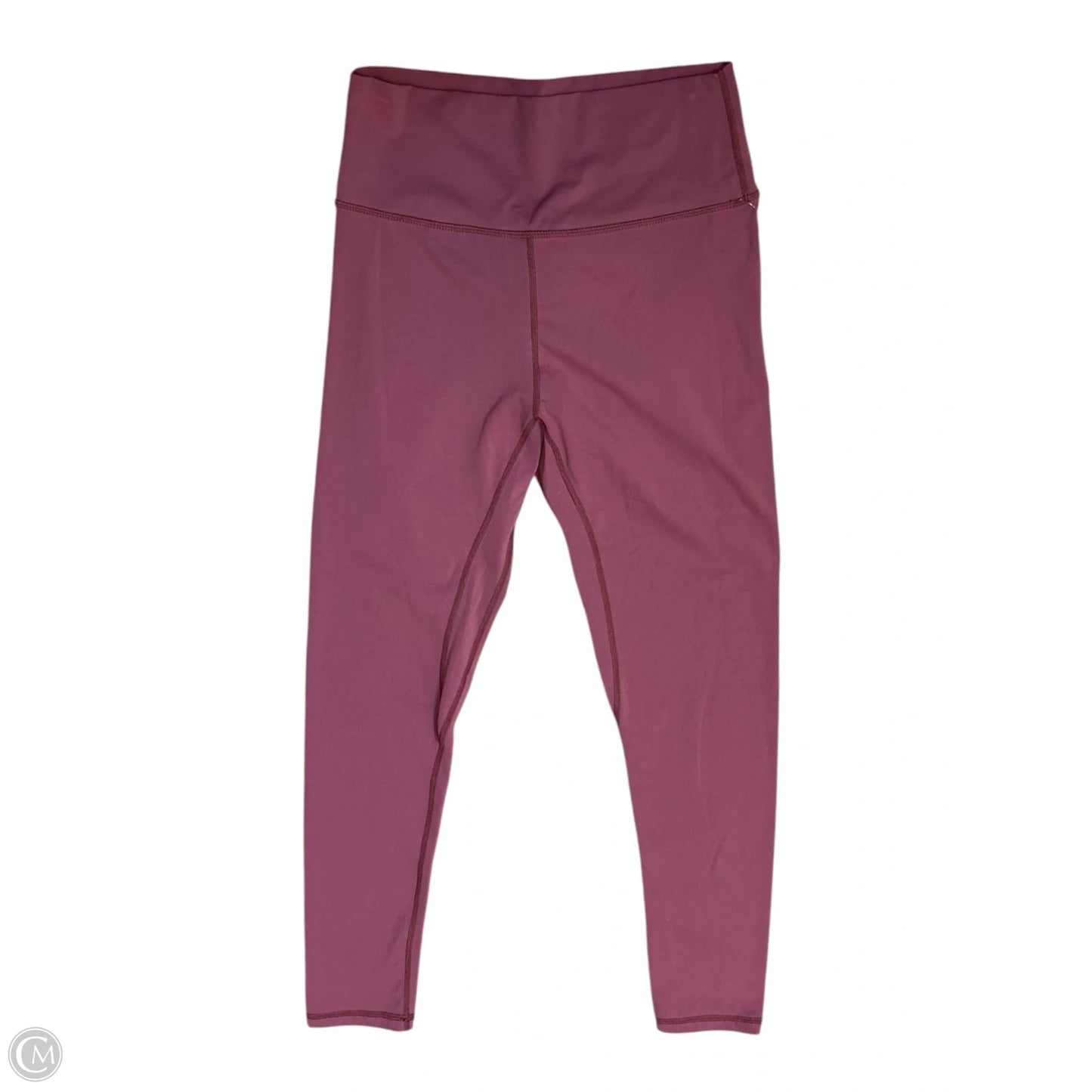 Athletic Leggings By Lululemon In Maroon, Size: 4