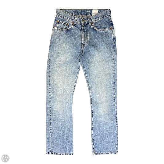 Jeans Straight By Lucky Brand In Blue Denim, Size: 4