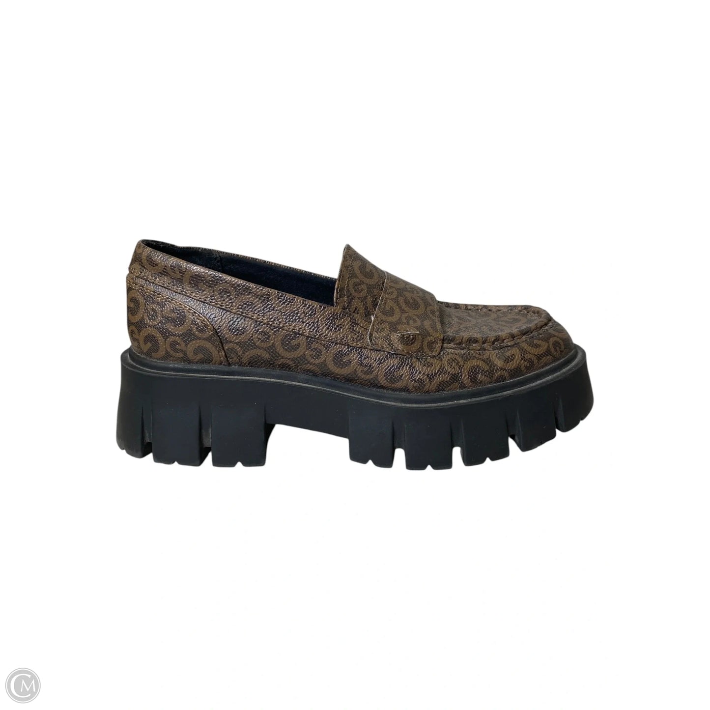 Shoes Heels Platform By G By Guess In Brown, Size: 6.5