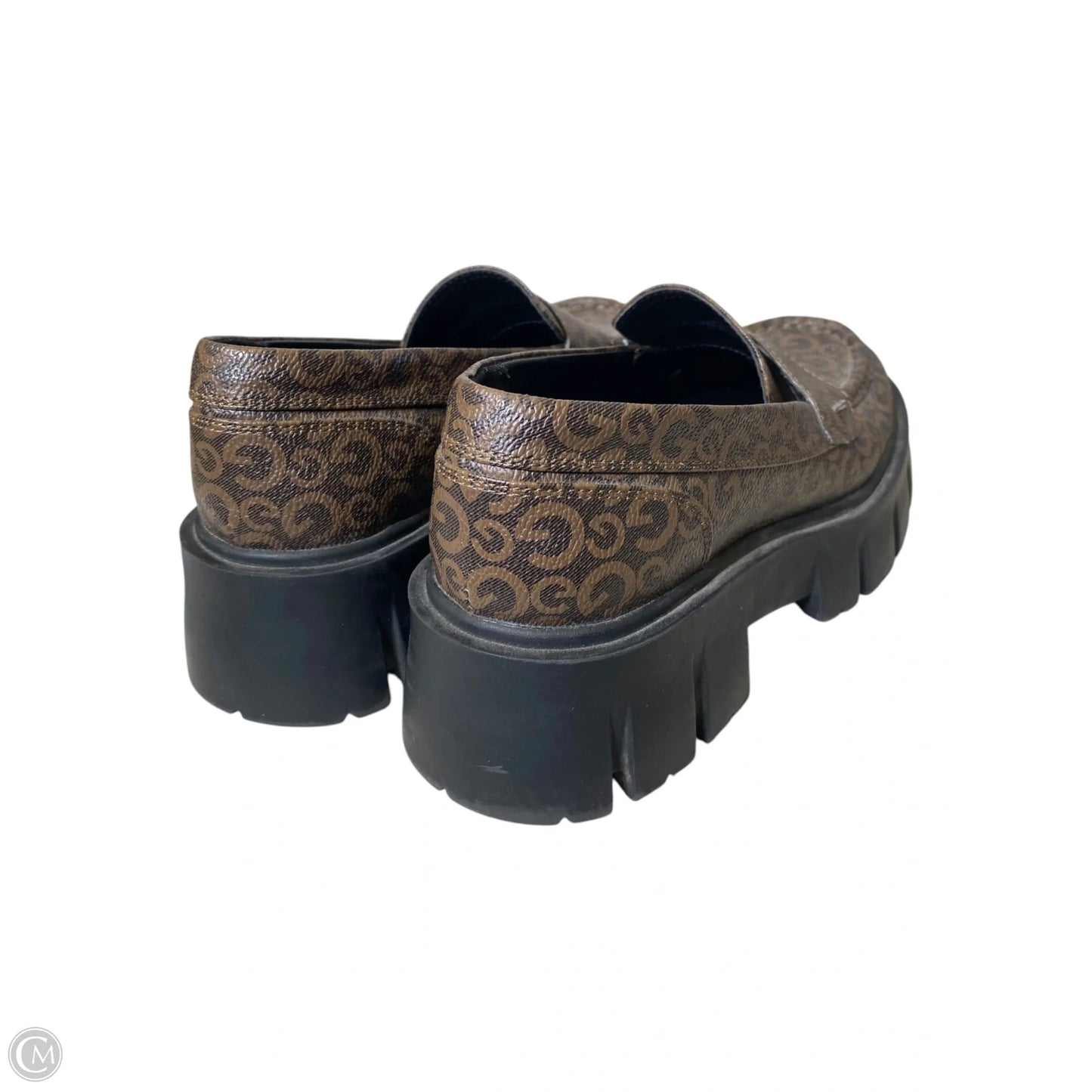 Shoes Heels Platform By G By Guess In Brown, Size: 6.5