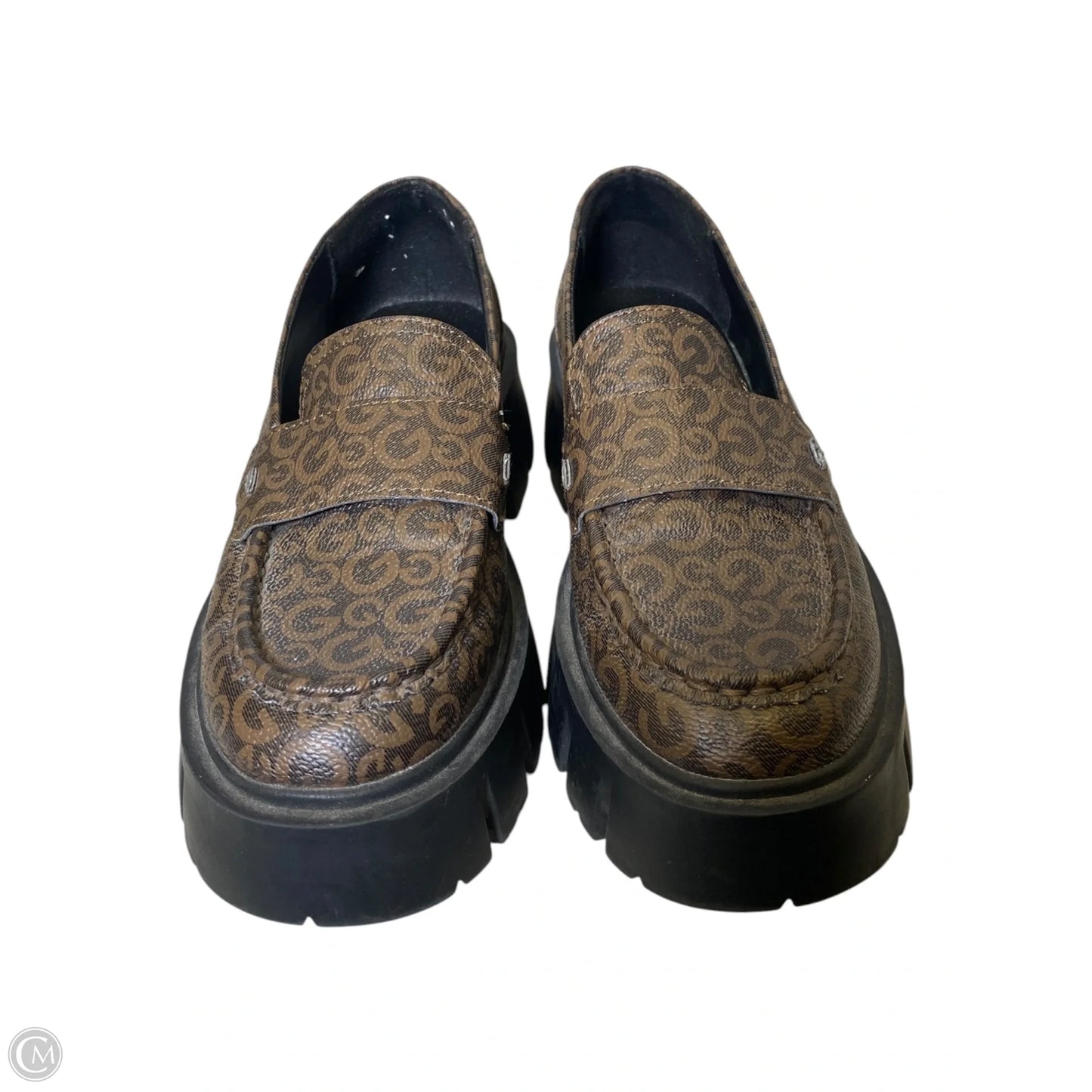 Shoes Heels Platform By G By Guess In Brown, Size: 6.5