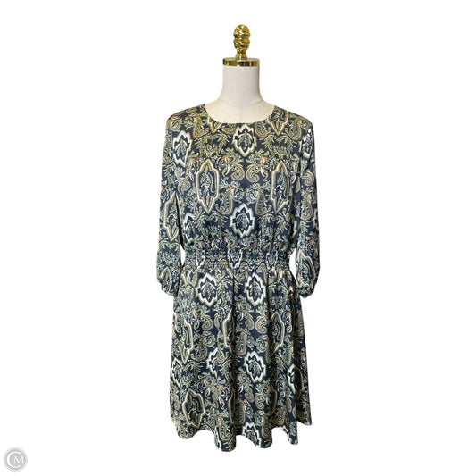 Dress Casual Midi By Sam Edelman In Multi-colored, Size: L