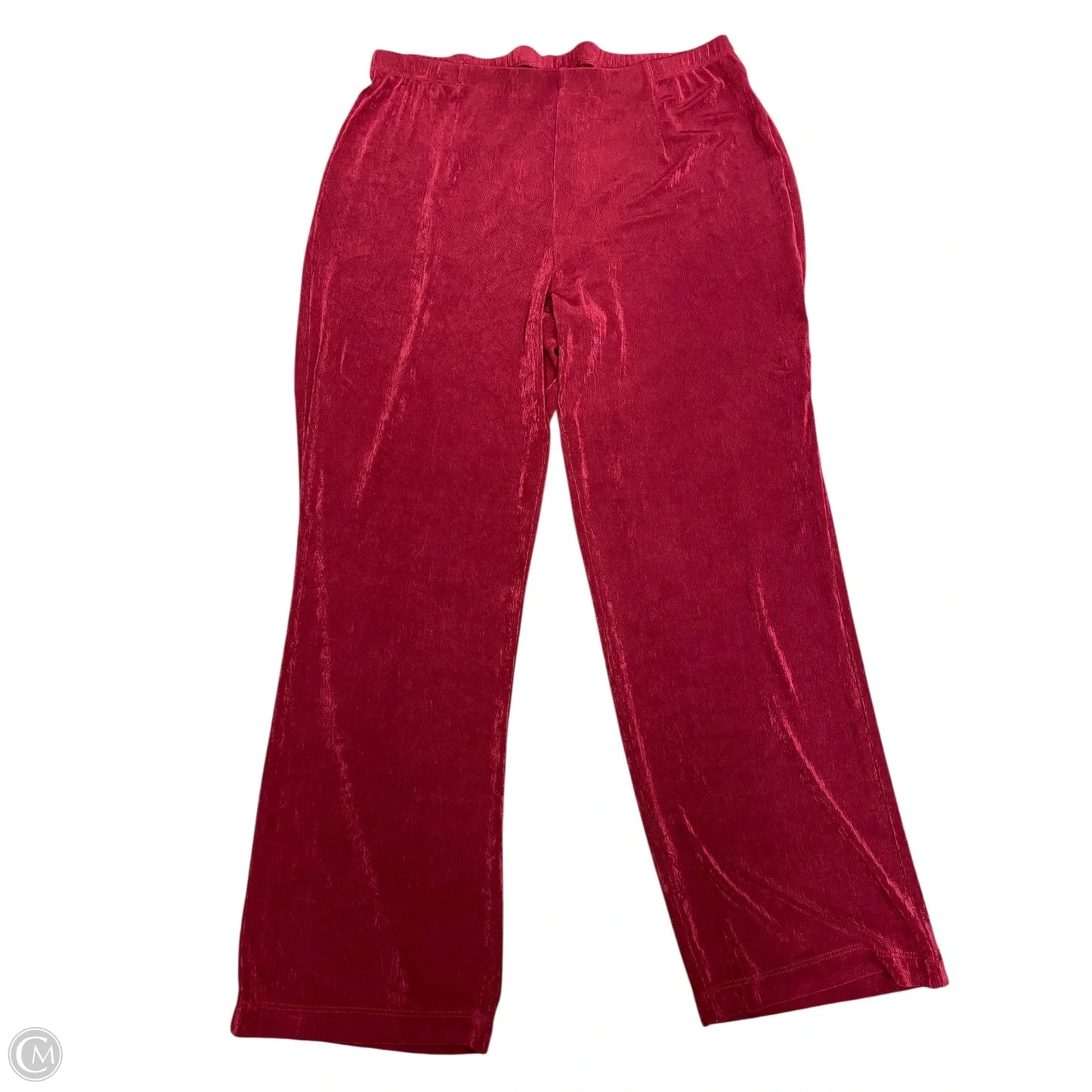 Pants Lounge By Chicos In Maroon, Size: L