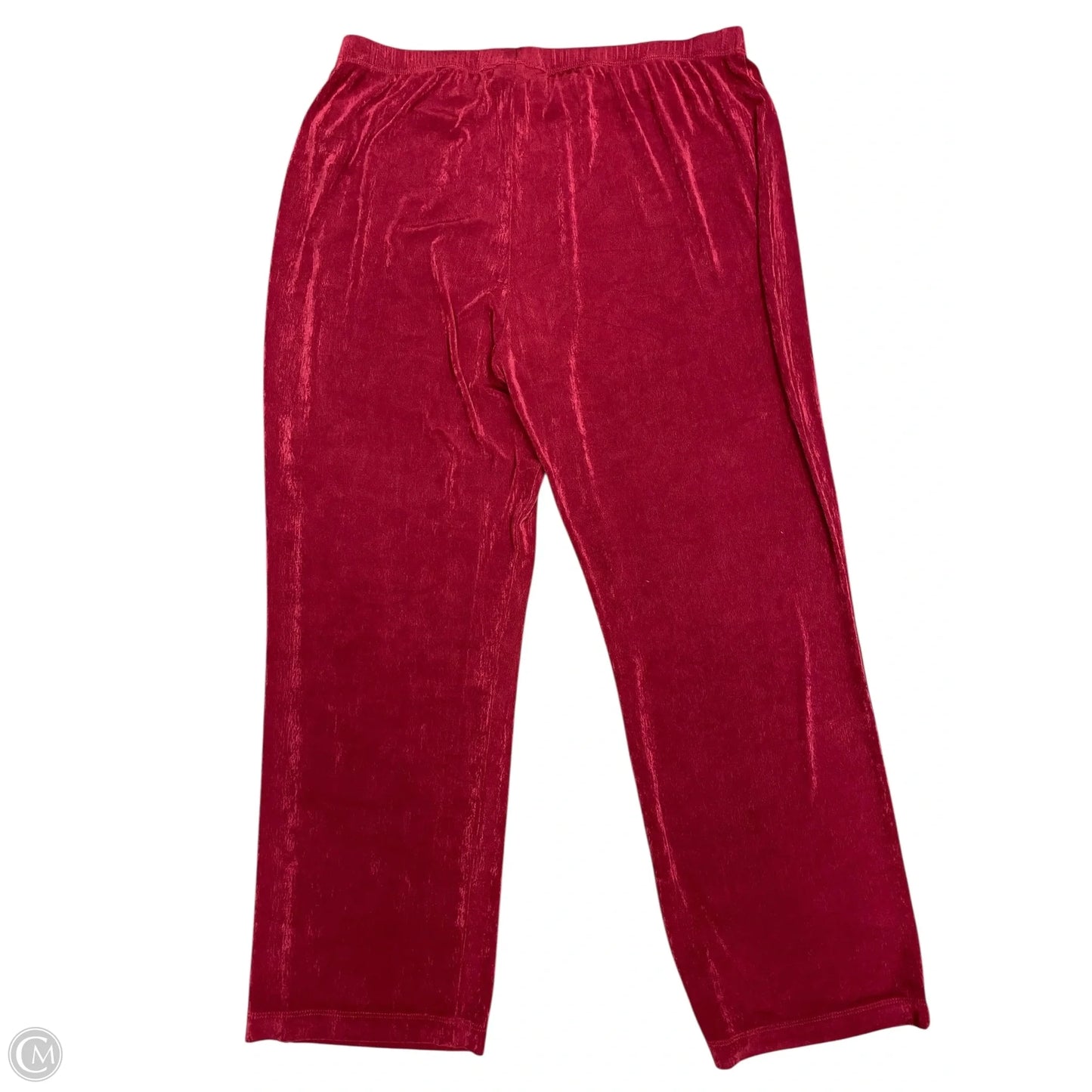 Pants Lounge By Chicos In Maroon, Size: L