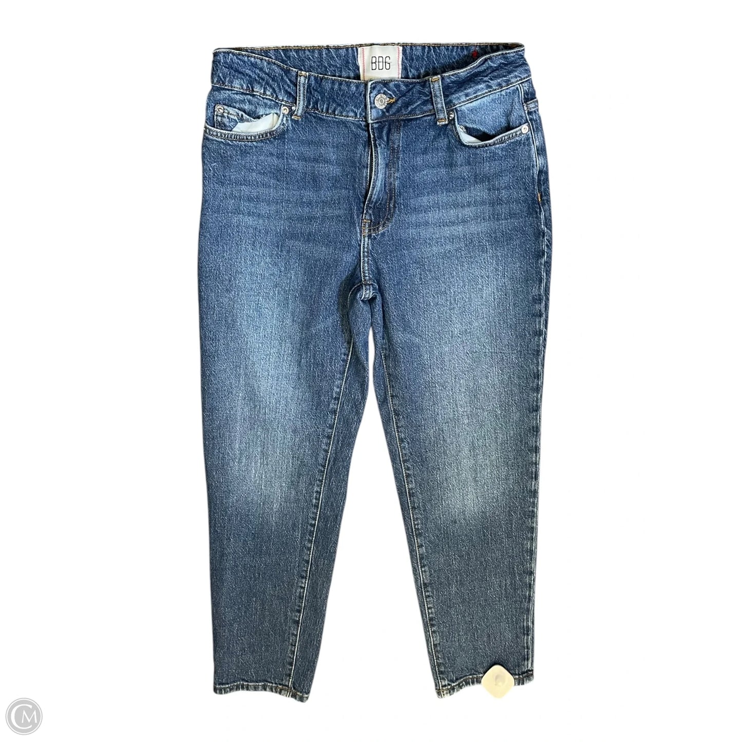 Jeans Skinny By Bdg In Blue Denim, Size: 8