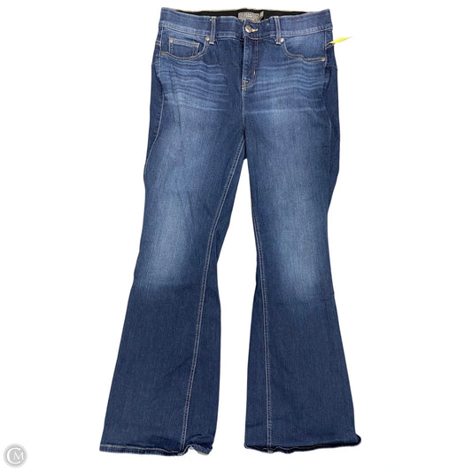 Jeans Flared By Torrid In Blue Denim, Size: 14