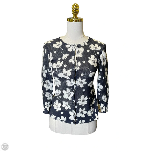 Top Long Sleeve By Ann Taylor In Floral Print, Size: Xs