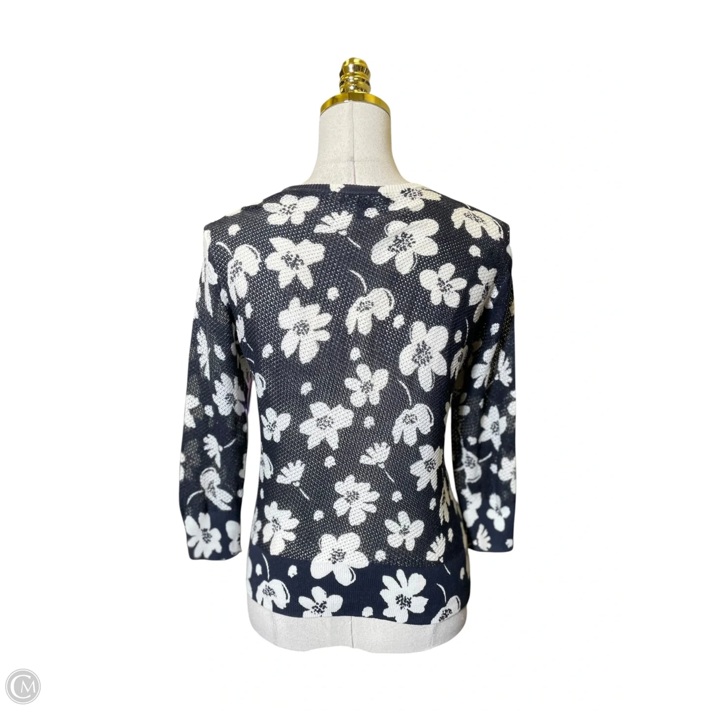Top Long Sleeve By Ann Taylor In Floral Print, Size: Xs